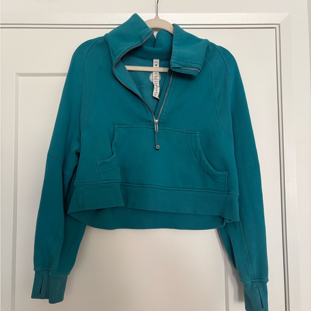 Lululemon Scuba Half-Zip (Oceanic) Women's Top